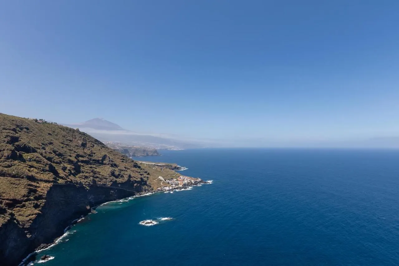 Blue Dream: Panoramic View On Heights Over The Sea La Matanza De Acentejo