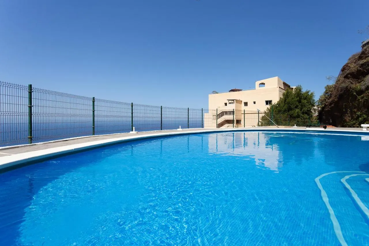 Blue Dream: Panoramic View On Heights Over The Sea La Matanza De Acentejo 0*,  Spagna